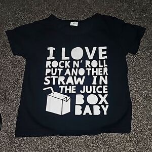 9 month short sleeved parody shirt